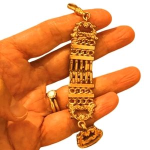 Classic Heirloom Gold Filled Watch Fob